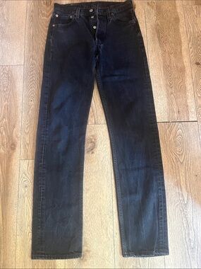 Levi's Women's Boot Cut Jeans in Dark Blue-Black